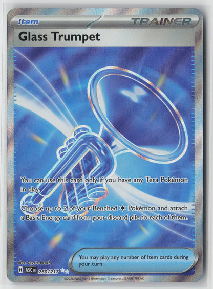 Glass Trumpet 260/217 ME: Ascended Heroes Ultra Rare Holo NM Toyste Beach