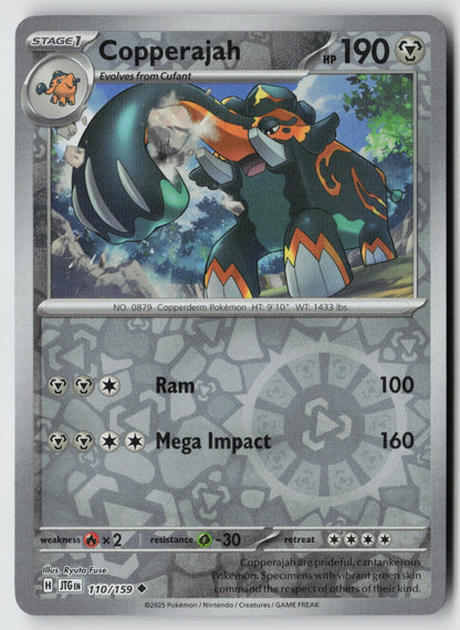 Copperajah 110/159 SV09: Journey Together Uncommon Reverse Holo NM Ryuta Fuse