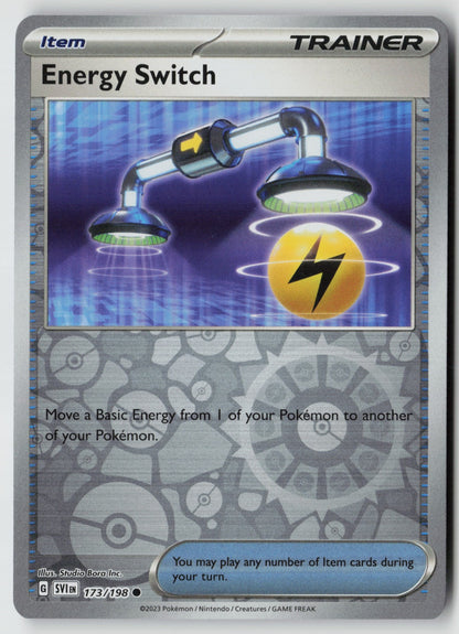 Energy Switch 173/198 SV01: Scarlet & Violet Base Set Common Reverse Holo NM