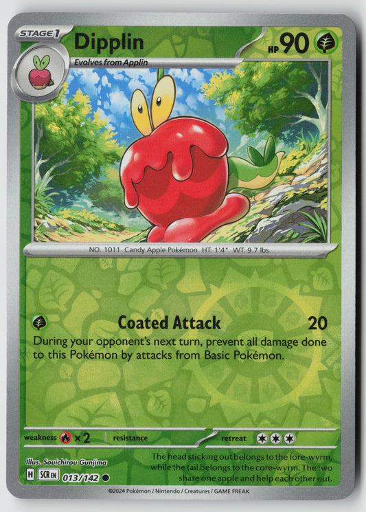 Dipplin 013/142 SV07: Stellar Crown Common Reverse Holo NM Souichirou Gunjima