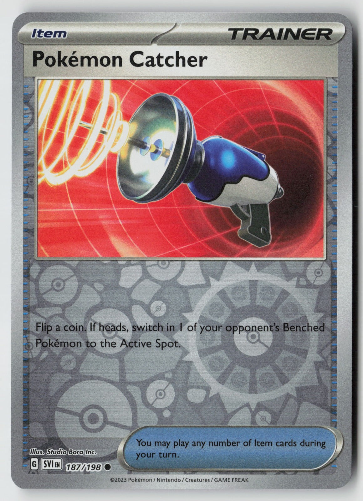 Pokemon Catcher 082/088 ME03: Perfect Order Common Reverse Holo NM 5ban Graphics