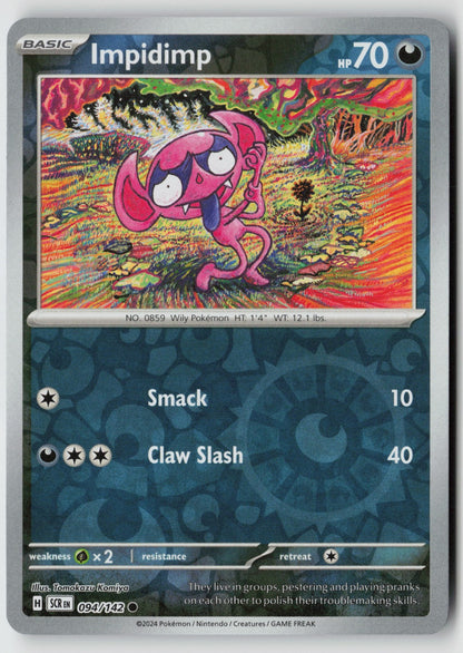 Impidimp 094/142 SV07: Stellar Crown Common Reverse Holo NM Tomokazu Komiya