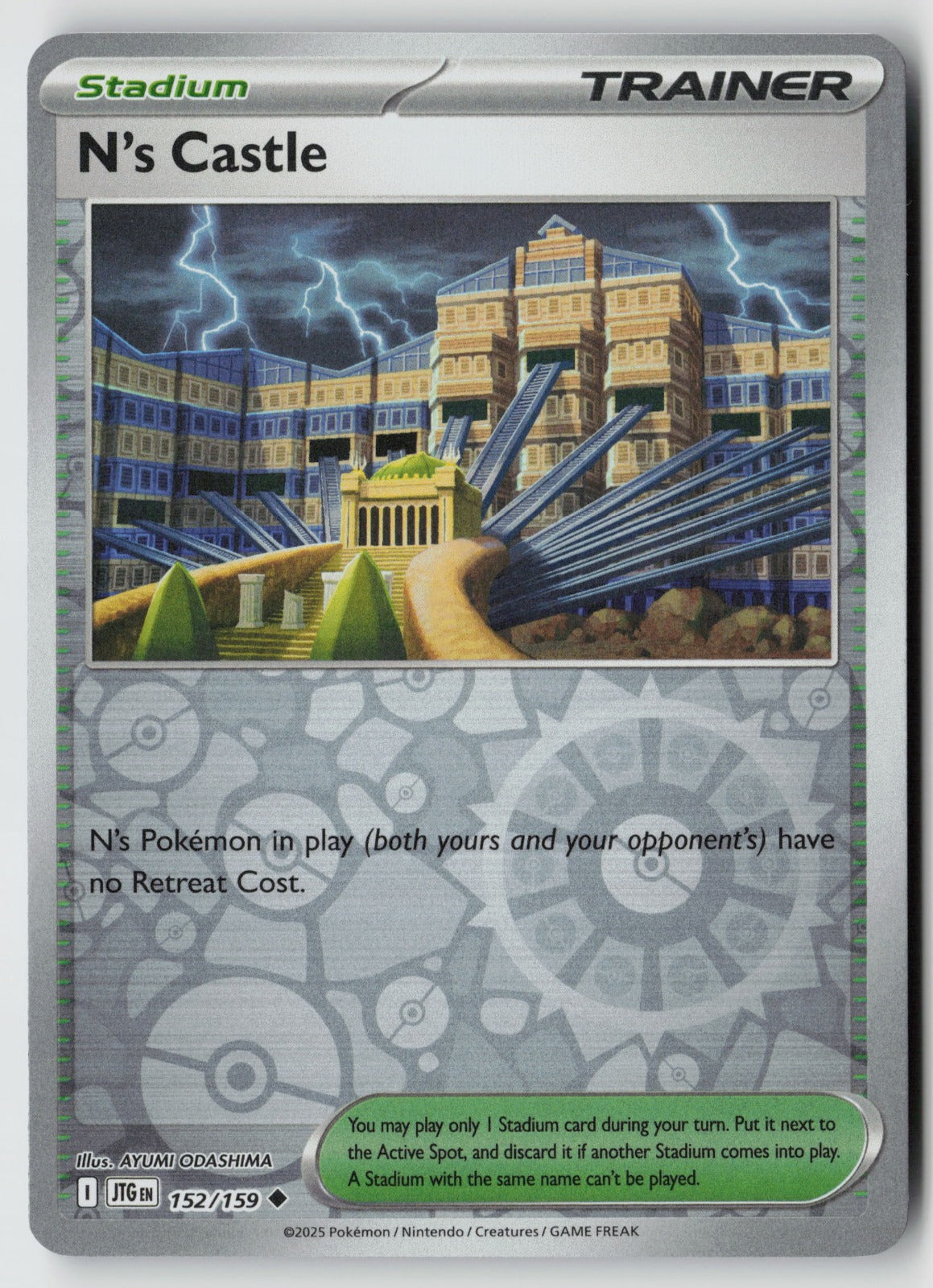 N's Castle 152/159 SV09: Journey Together Uncommon Reverse Holo NM