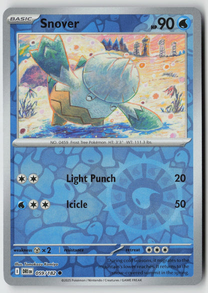 Snover 059/182 SV10: Destined Rivals Common Reverse Holo NM Tomokazu Komiya