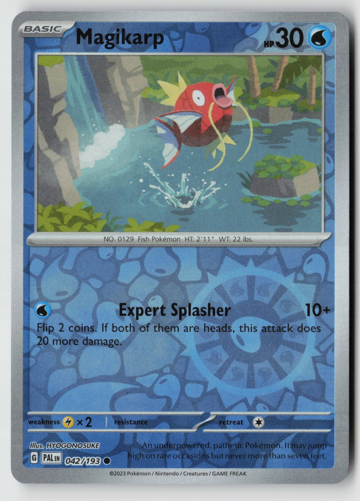 Magikarp 042/193 SV02: Paldea Evolved Common Reverse Holo NM HYOGONOSUKE