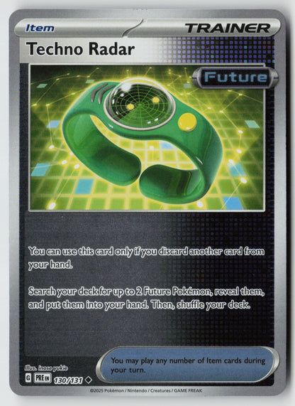 Techno Radar 130/131 SV: Prismatic Evolutions Uncommon Reverse Holo NM