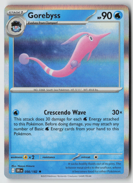 Gorebyss 056/182 SV10: Destined Rivals Rare Holo NM Naoyo Kimura