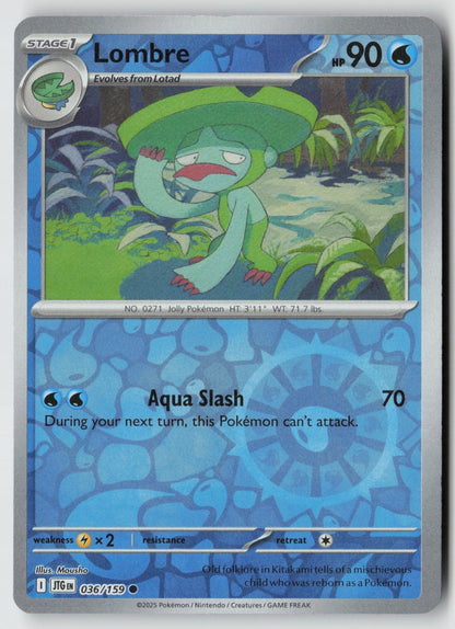 Lombre 036/159 SV09: Journey Together Common Reverse Holo NM Mousho