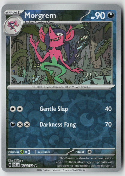 Morgrem 095/142 SV07: Stellar Crown Common Reverse Holo NM Mékayu