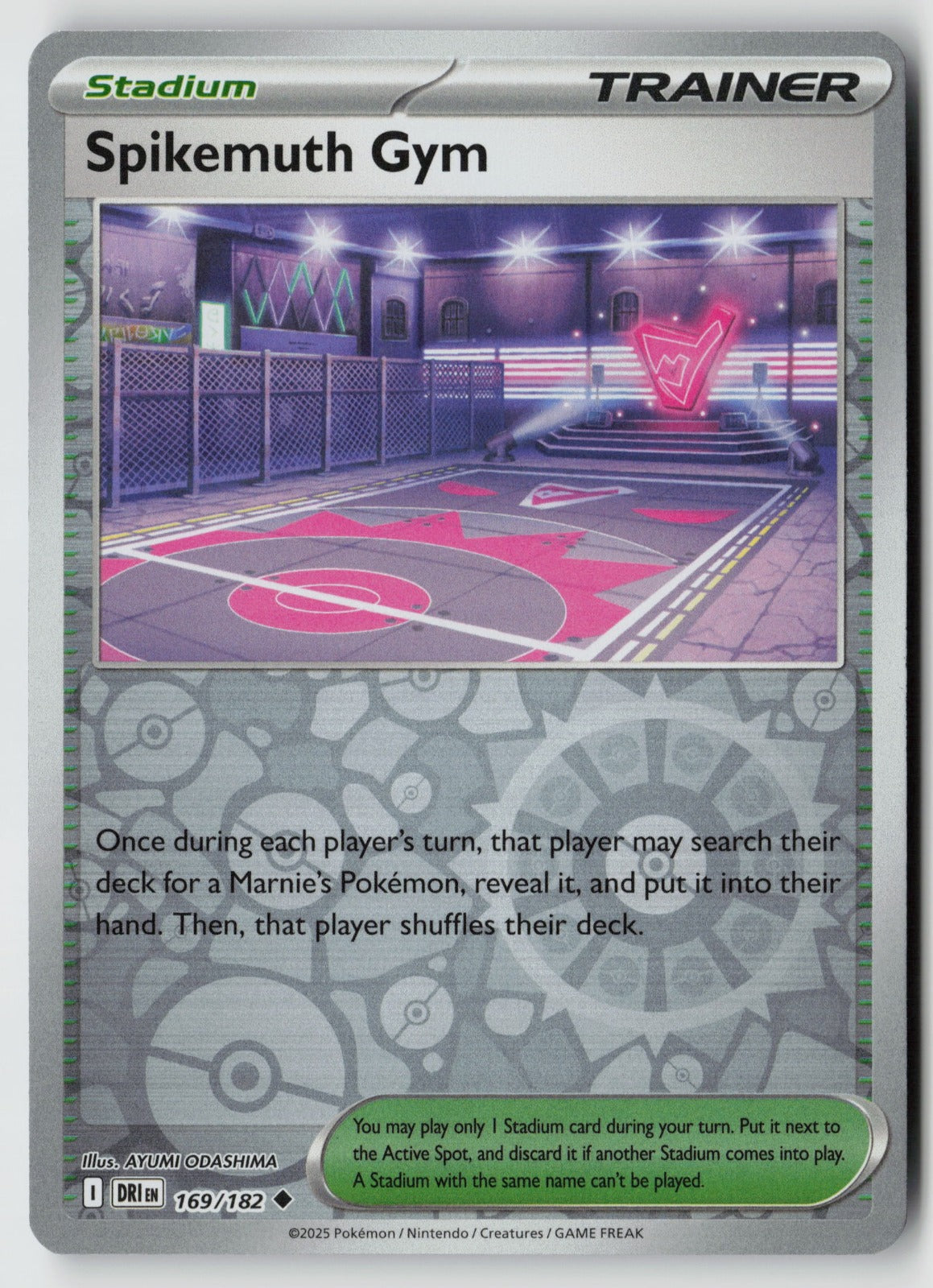 Spikemuth Gym 169/182 SV10: Destined Rivals Uncommon NM imoniii