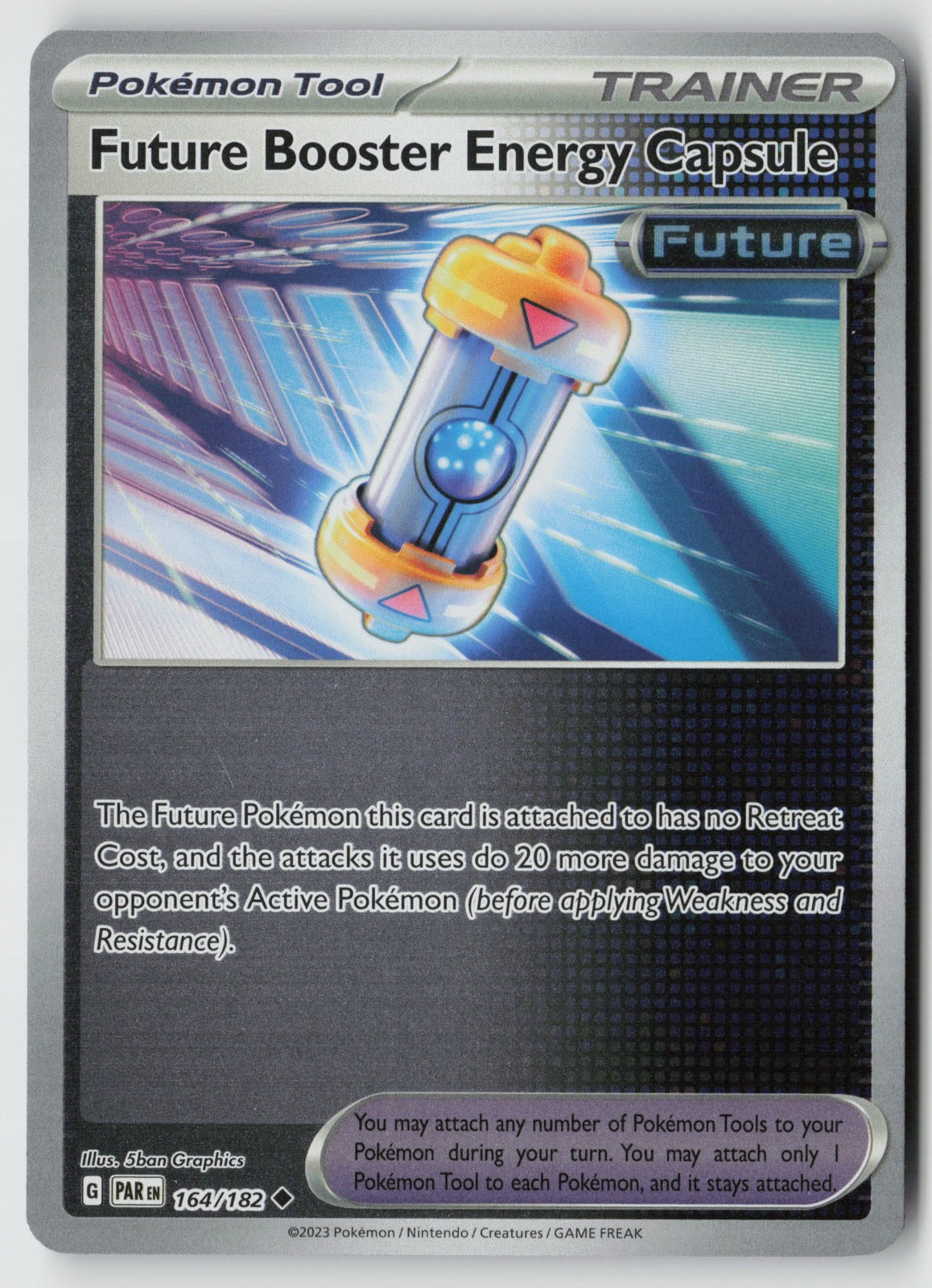 Future Booster Energy Capsule 164/182 SV04: Paradox Rift Reverse Holo NM