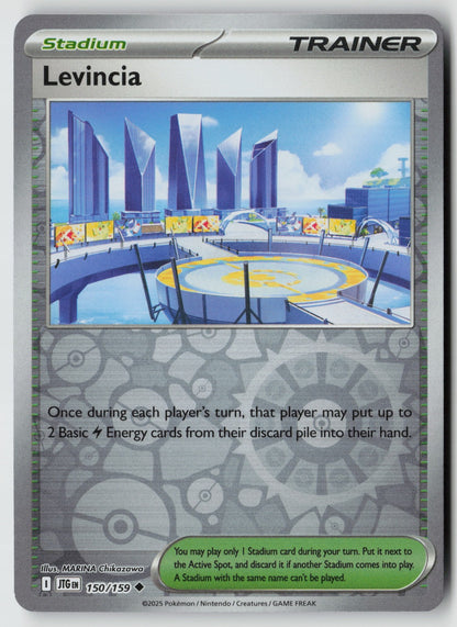 Levincia 150/159 SV09: Journey Together Uncommon Reverse Holo NM