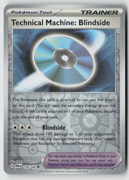 Technical Machine: Blindside 176/182 SV04: Paradox Rift Uncommon Reverse Holo NM