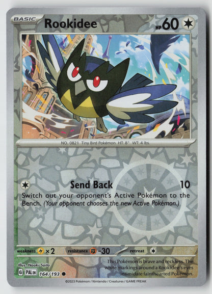 Rookidee 164/193 SV02: Paldea Evolved Common Reverse Holo NM Naoki Saito
