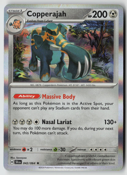 Copperajah 042/064 SV: Shrouded Fable Rare Holo NM kawayoo