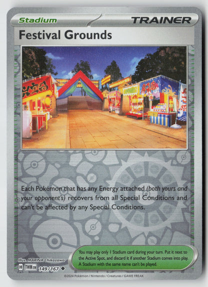 Festival Grounds 149/167 SV06: Twilight Masquerade Uncommon Reverse Holo NM