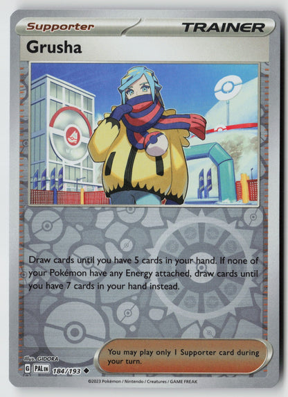 Grusha 184/193 SV02: Paldea Evolved Uncommon Reverse Holo NM GIDORA