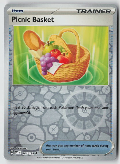 Picnic Basket 184/198 SV01: Scarlet & Violet Base Set Uncommon Reverse Holo NM