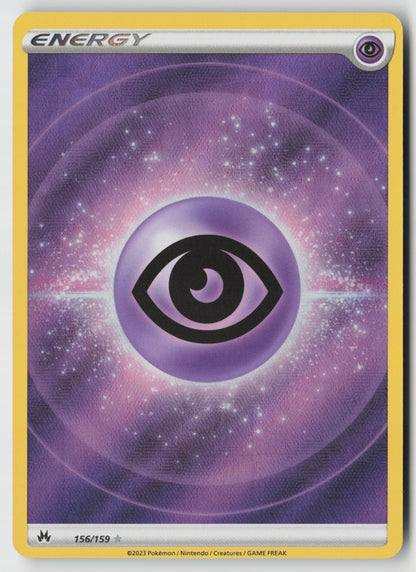 Psychic Energy (Texture Full Art) 156/159 SWSH: Crown Zenith Ultra Rare Holo NM
