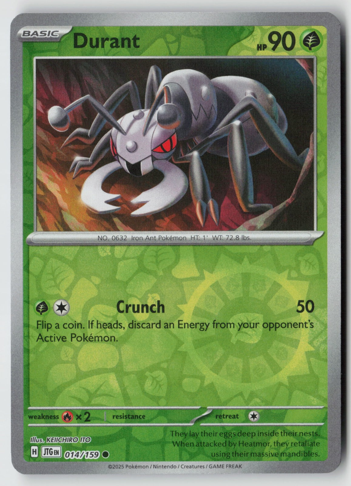 Durant 014/159 SV09: Journey Together Common Reverse Holo NM KEIICHIRO ITO