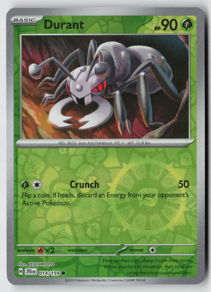 Durant 014/159 SV09: Journey Together Common Reverse Holo NM KEIICHIRO ITO