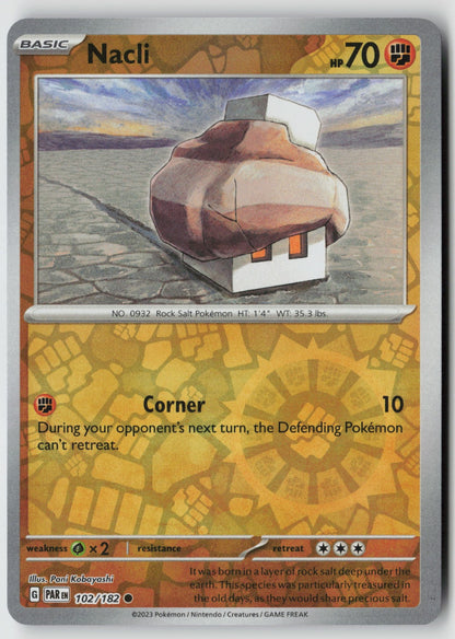 Nacli 102/182 SV04: Paradox Rift Common Reverse Holo NM Pani Kobayashi