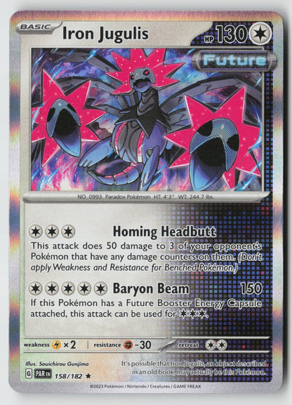 Iron Jugulis 158/182 SV04: Paradox Rift Rare Holo NM Souchirou Gunjima