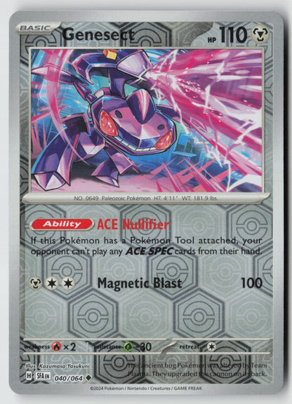 Genesect 040/064 SV: Shrouded Fable Uncommon Reverse Holo NM Kazumasa Yasukuni