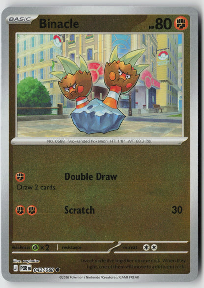 Binacle 042/088 ME03: Perfect Order Common Reverse Holo NM nagimiso