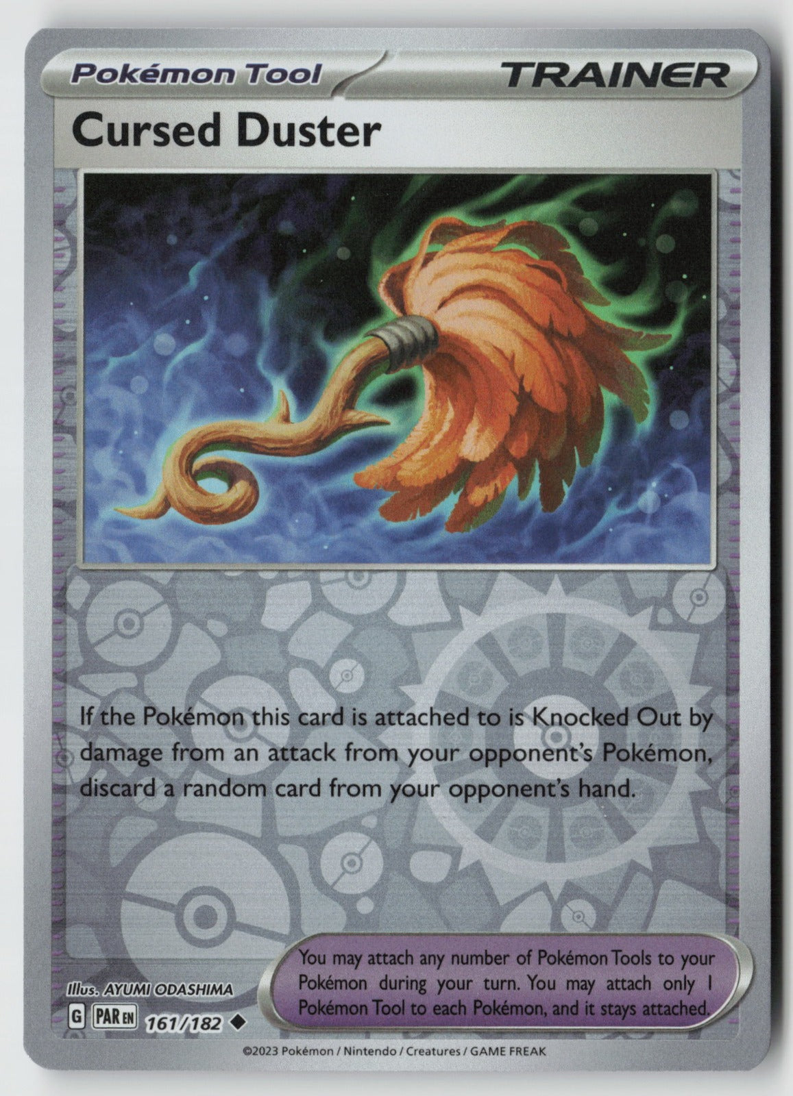 Cursed Duster 161/182 SV04: Paradox Rift Uncommon Reverse Holo NM AYUMI ODASHIMA