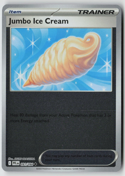 Jumbo Ice Cream 091/094 ME02: Phantasmal Flames Uncommon Reverse Holo NM