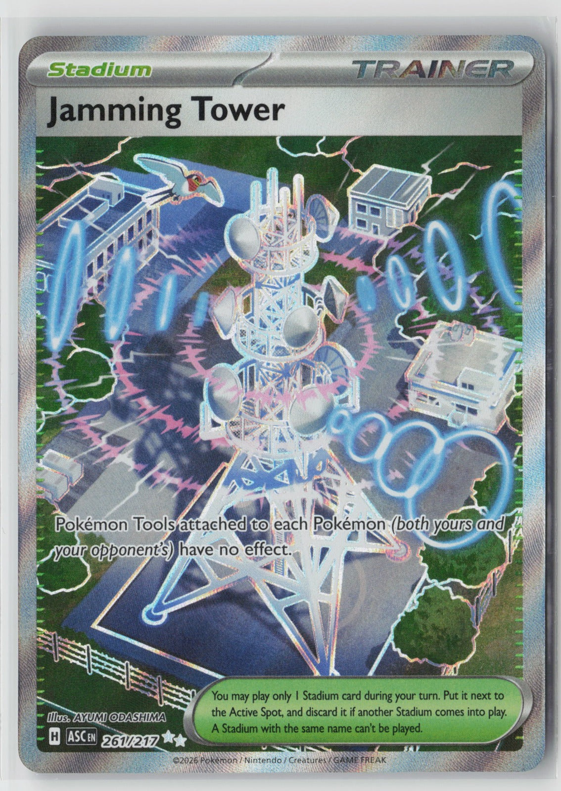 Jamming Tower 261/217 ME: Ascended Heroes Ultra Rare Holo NM
