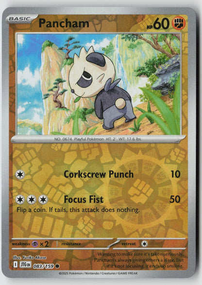 Pancham 083/159 SV09: Journey Together Common Reverse Holo NM Yuriko Akase