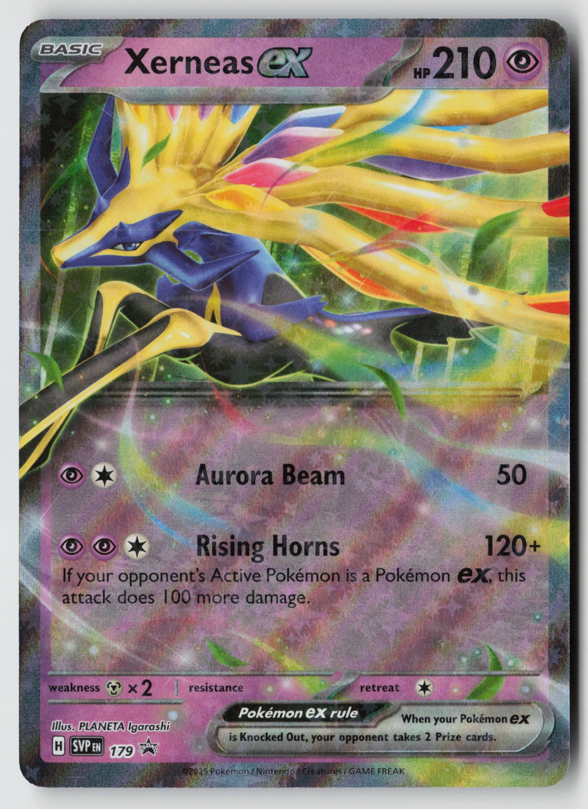Xerneas ex 179 SV: Scarlet & Violet Promo Cards Promo Holo NM PLANETA Igarashi
