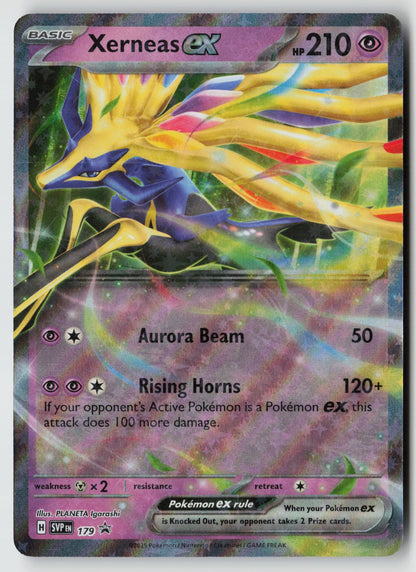 Xerneas ex 179 SV: Scarlet & Violet Promo Cards Promo Holo NM PLANETA Igarashi