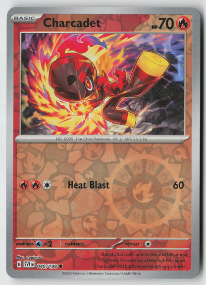 Charcadet 040/198 SV01: Scarlet & Violet Base Set Common Reverse Holo NM nagimis