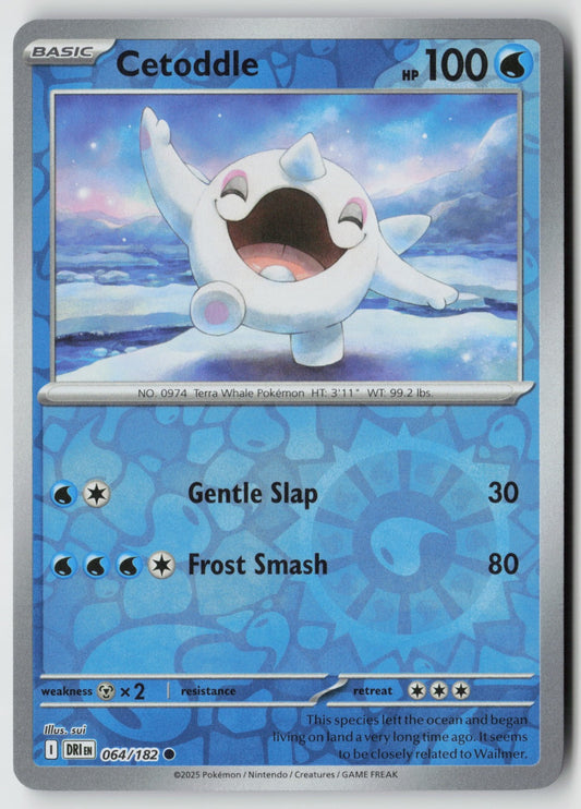 Cetoddle 064/182 SV10: Destined Rivals Common Reverse Holo NM N-DESIGN Inc