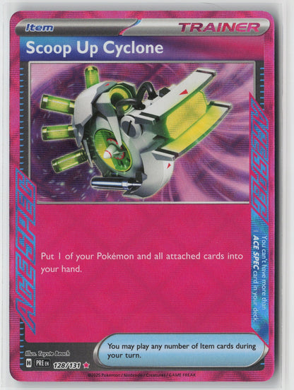 Scoop Up Cyclone 162/167 SV06: Twilight Masquerade ACE SPEC Rare Holo NM