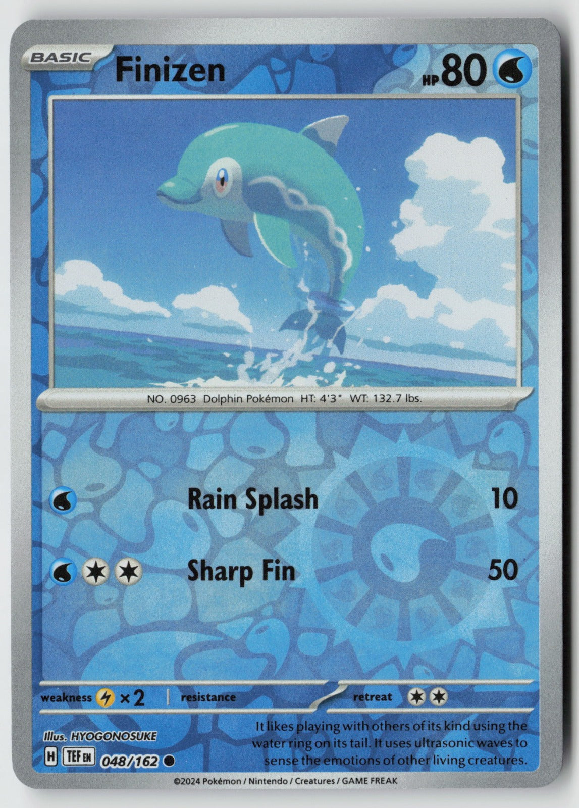 Finizen 048/162 SV05: Temporal Forces Common Reverse Holo NM HYOGONOSUKE