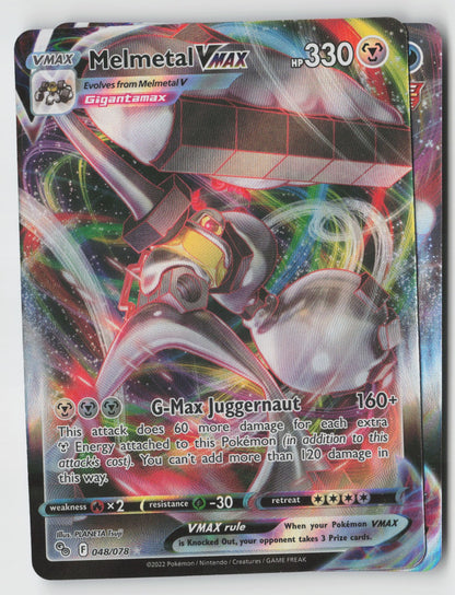 Melmetal VMAX 048/078 Pokemon GO Ultra Rare Holo NM PLANETA Tsuji