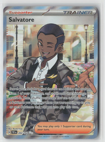 Salvatore 202/162 SV05: Temporal Forces Ultra Rare Holo NM Ryuta Fuse