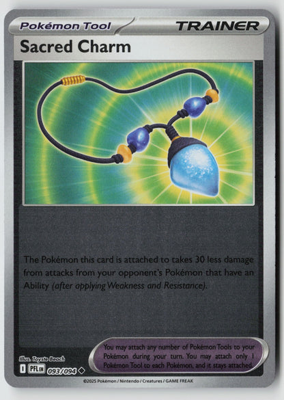 Sacred Charm 093/094 ME02: Phantasmal Flames Uncommon Reverse Holo NM