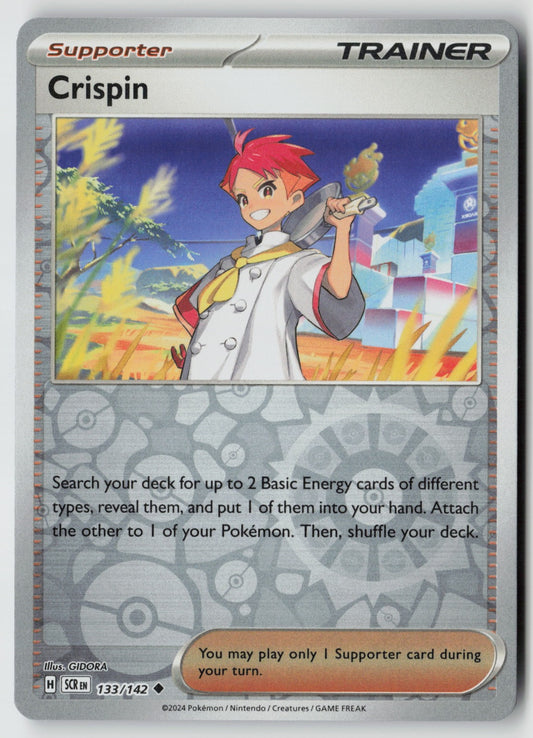 Crispin 133/142 SV07: Stellar Crown Uncommon Reverse Holo NM GIDORA