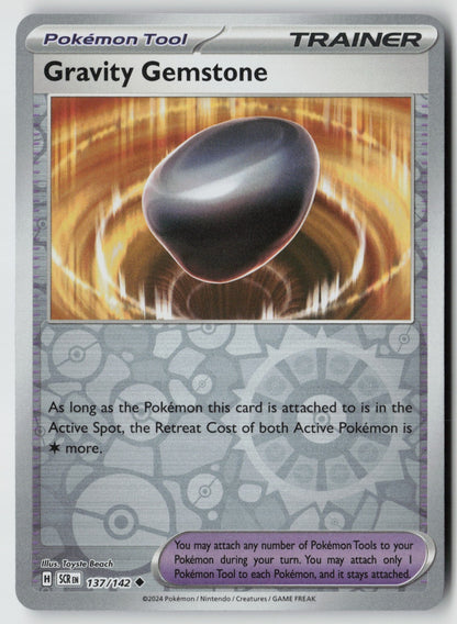 Gravity Gemstone 137/142 SV07: Stellar Crown Uncommon Reverse Holo NM