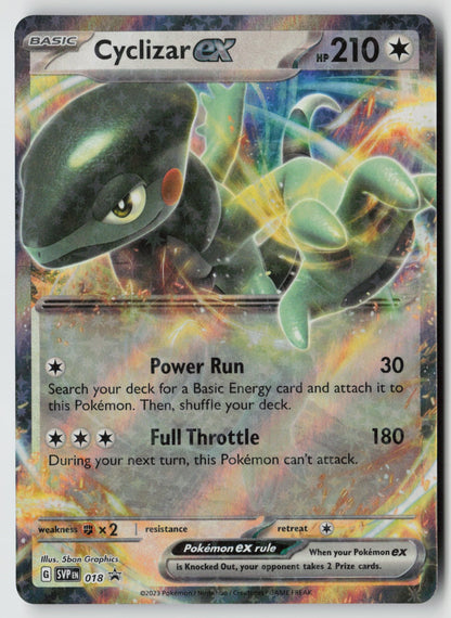 Cyclizar ex 018 SV: Scarlet & Violet Promo Cards Promo Holo NM 5ban Graphics