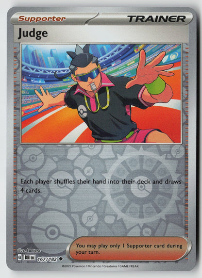 Judge 167/182 SV10: Destined Rivals Uncommon NM hncl