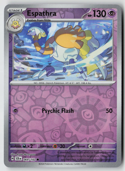 Espathra 069/142 SV07: Stellar Crown Common Reverse Holo NM Ryota Murayama