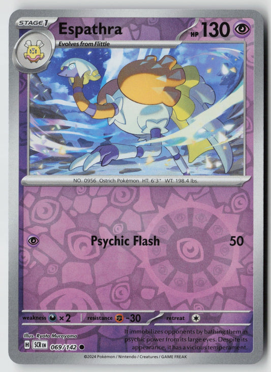Espathra 069/142 SV07: Stellar Crown Common Reverse Holo NM Ryota Murayama
