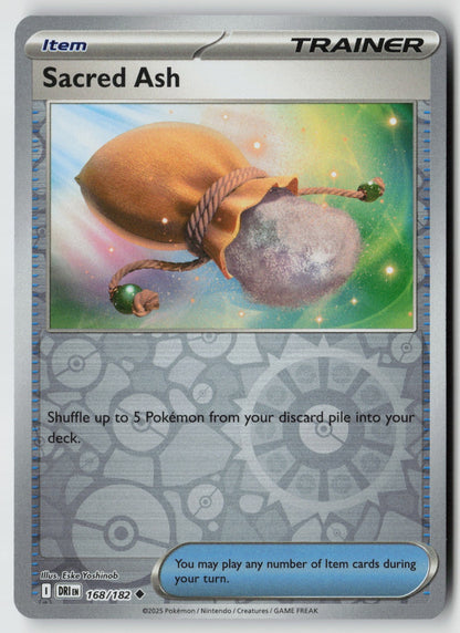 Sacred Ash 168/182 SV10: Destined Rivals Uncommon NM Toyste Beach
