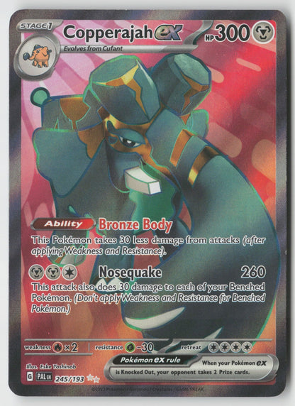 Copperajah ex 245/193 SV02: Paldea Evolved Ultra Rare Holo NM Eske Yoshinob